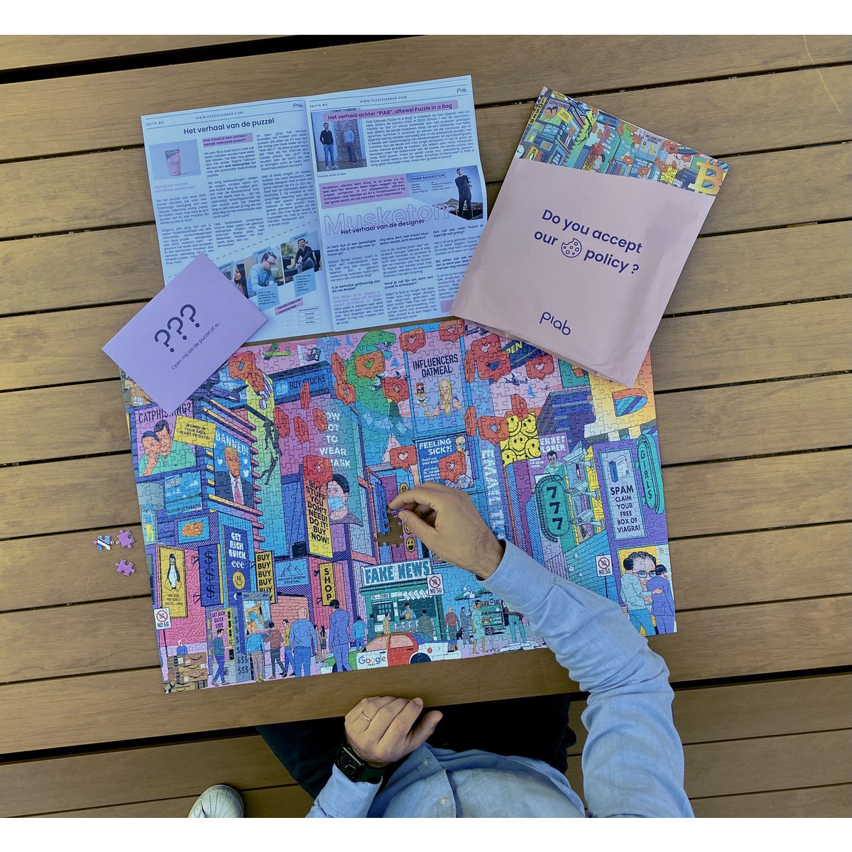 Le puzzle Internet