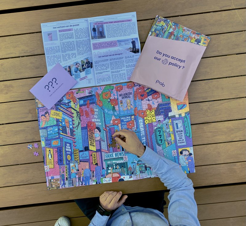 Das Internet -Puzzle