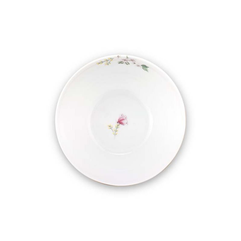 Bowl Blushing Birds Khaki 15cm