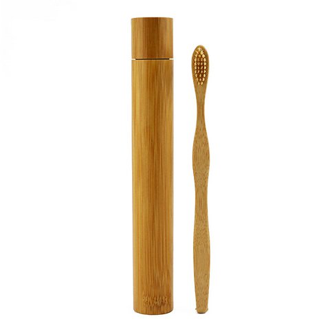 Toothbrush + Bamboo case