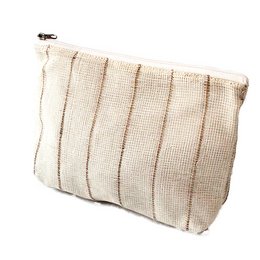 ANNA NERA Fairtrade Etui M - Make up tasje - Toilettasje - Neceser - Natural M 300-022