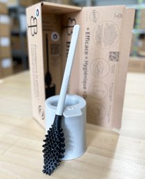 bbb La Brosse WC Biobronnen Et Recyclées Gris Souris