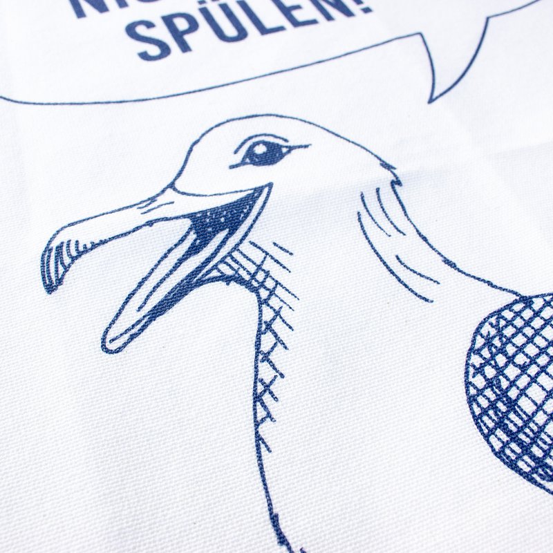 Tea towel "Washing Ahoy - Seagull"