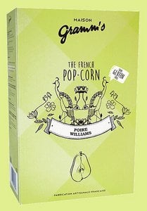 Schachteln gesalzenes Butterkaramell-Popcorn mit Birne (100g)