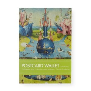 Postkarten-Portemonnaie, Set mit 8 Postkarten, Jheronimus Bosch