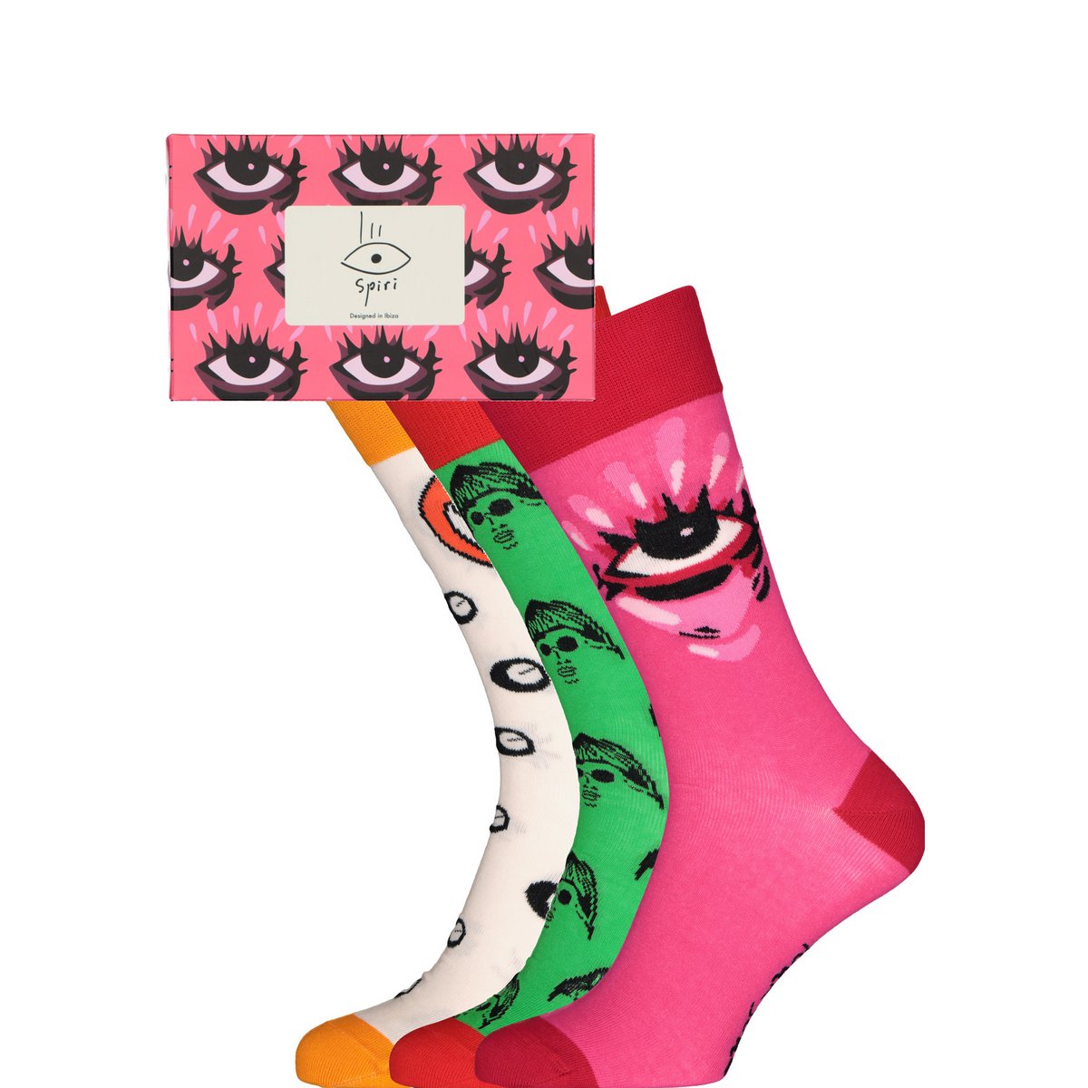 Spiri Socks The Fire Of Life Caja de regalo (paquete de 3)