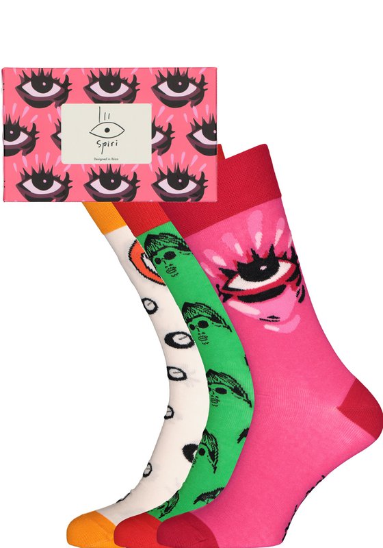Coffret Cadeau Chaussettes Spiri Le Feu De La Vie (pack de 3)
