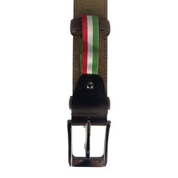 Monogramm Ledergürtel | Echtes Leder | Herren & Damengürtel | 3,5 cm | 8 Farben