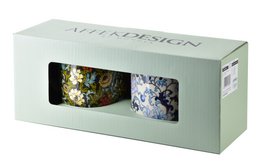 COLORATO Set mit 2 Tassen 2x400ml 8x H9,cm