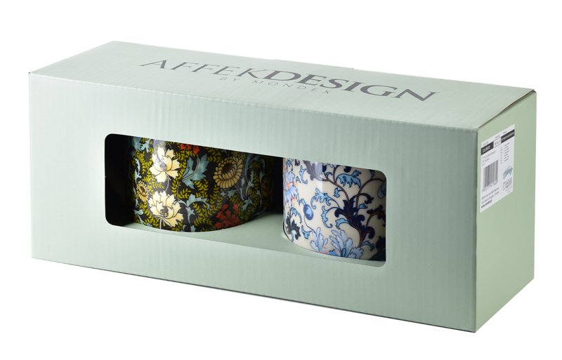 COLORATO Set mit 2 Tassen 2x400ml 8x H9,cm