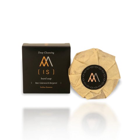 DEEP CLEANSING BEARD SOAP (BEER, CEDARWOOD & BERGAMOT)