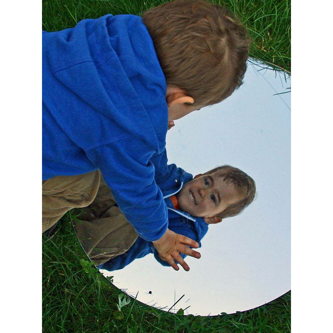 Cosy ronde spiegel voor buiten - tuinspiegel acryl 60 cm