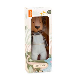 Peluche en coton, Cotti Motti, Simon le Lion (30cm)