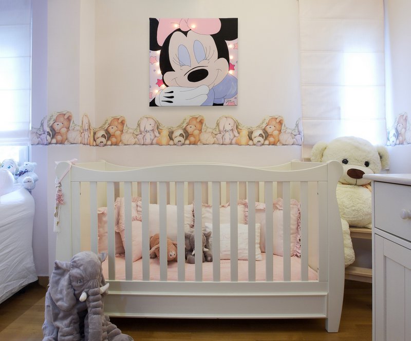 Minnie Mouse Led Light Canvas