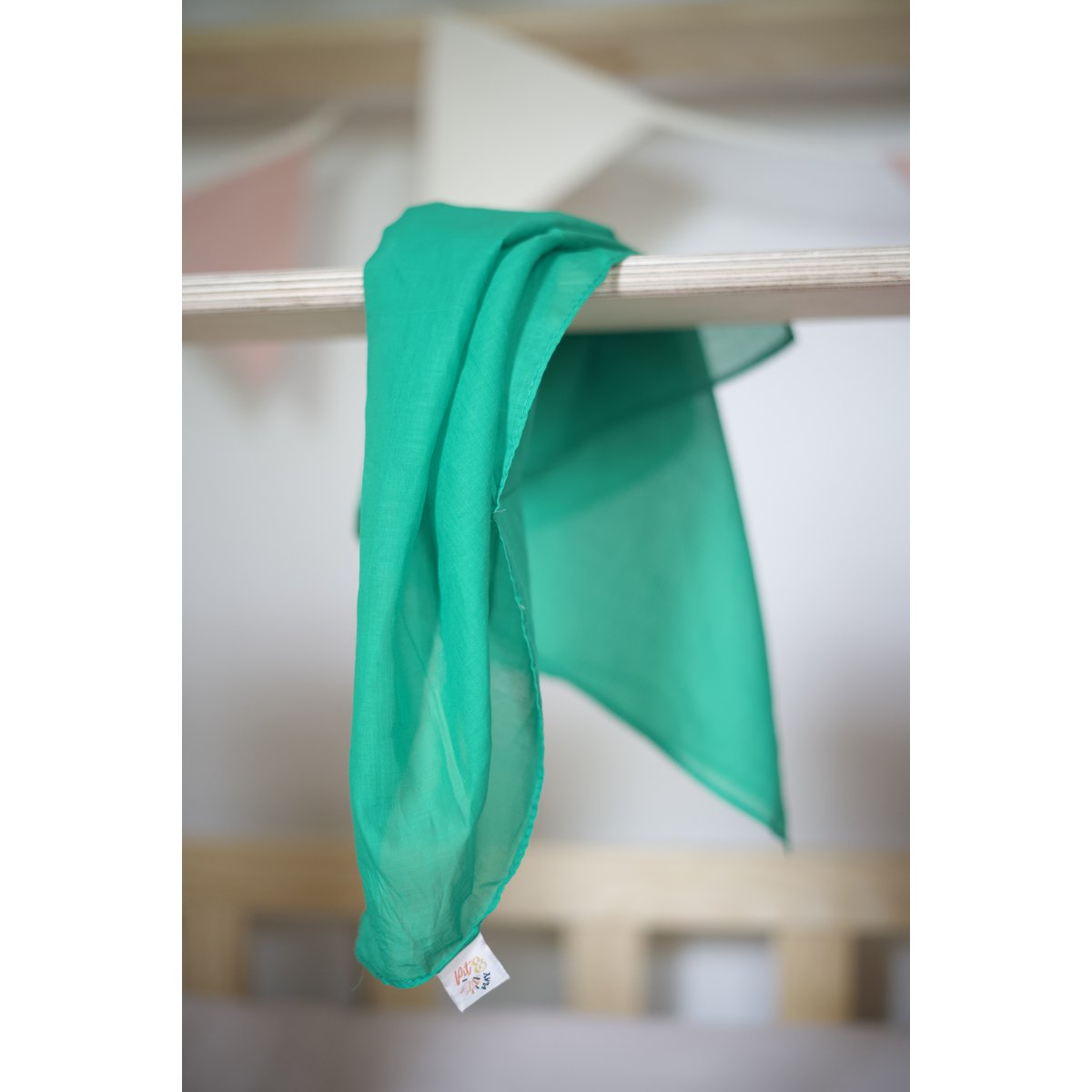 Speel katoen 48x48cm 1 PCS PlaySilk / Spieletuch