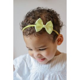 Serre-tête nylon regular mini satin