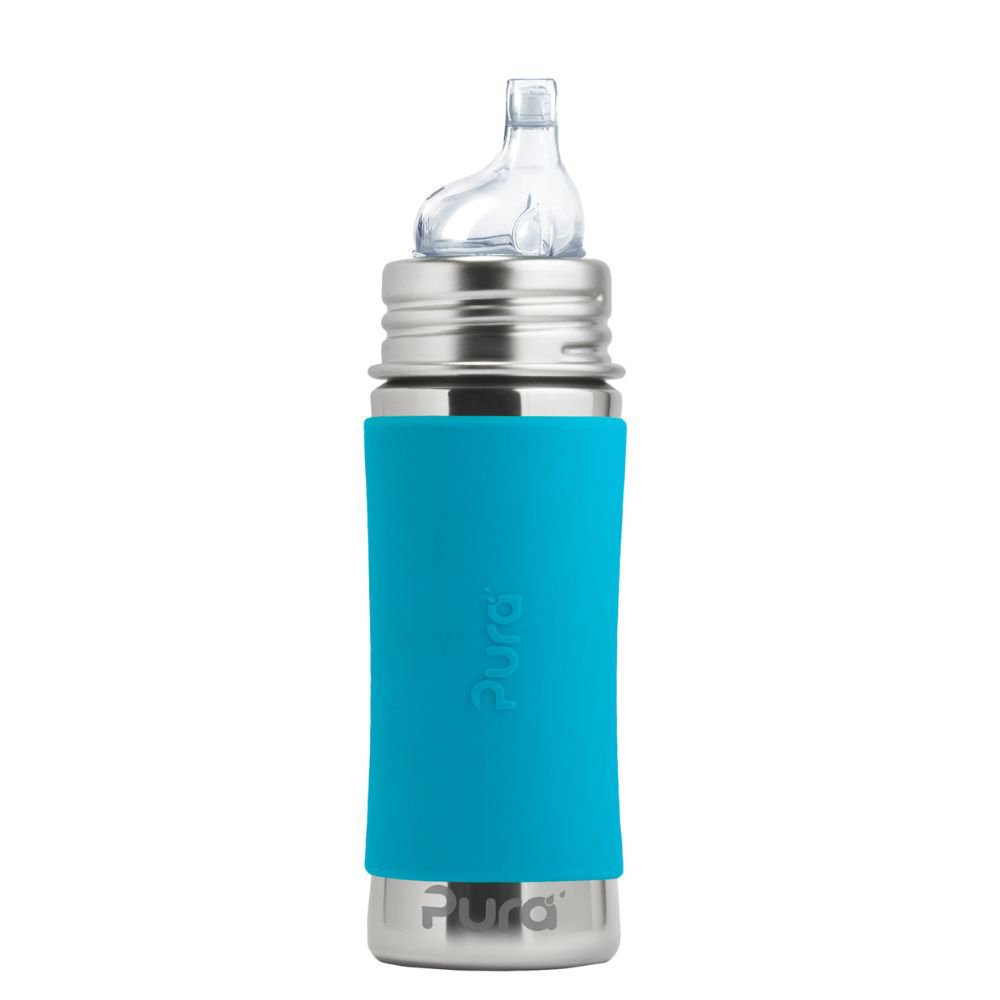 Pura spout bottle 325 ml + aqua sleeve