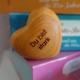 Thankgoods Wooden Heart You are strong