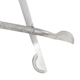 Wick cutting scissors candle maintenance