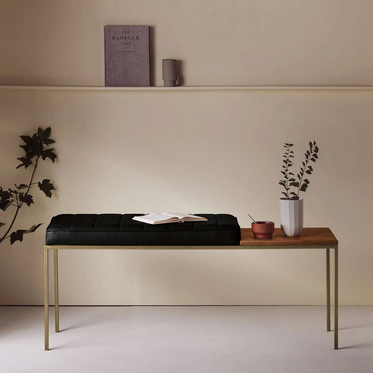 Schwarz Premium Gold Buchenholz, Nussbaum Beizung