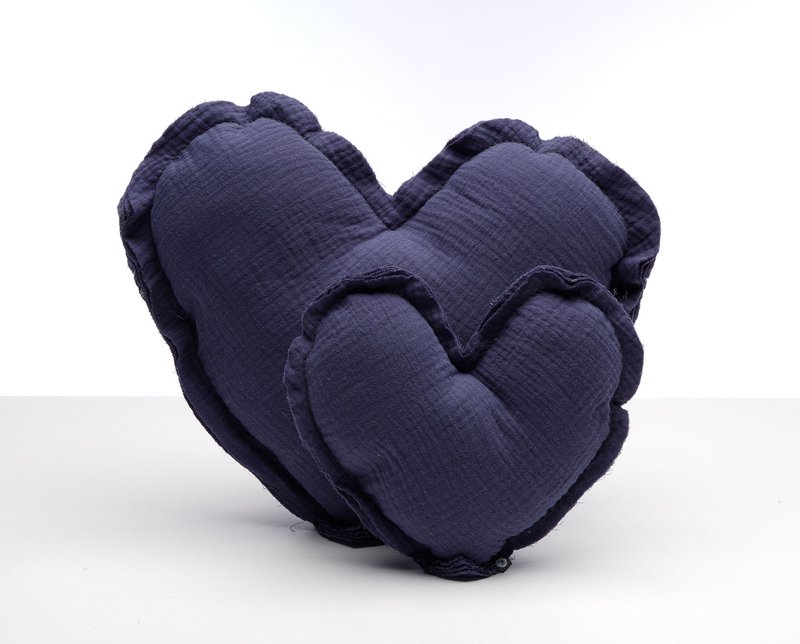 Muslin pude "Little Heart"