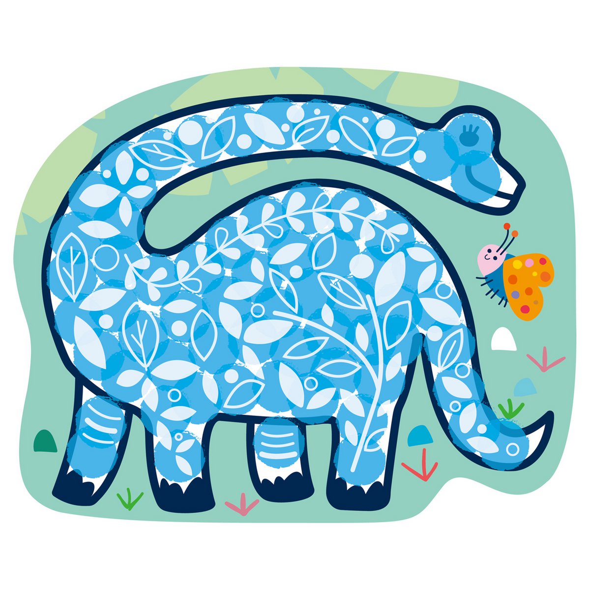 Magic Reveal Art – Dinosaurier