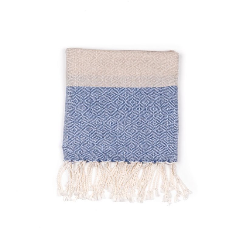 Fine Fabric Shawl Scarf Zarif | Blue