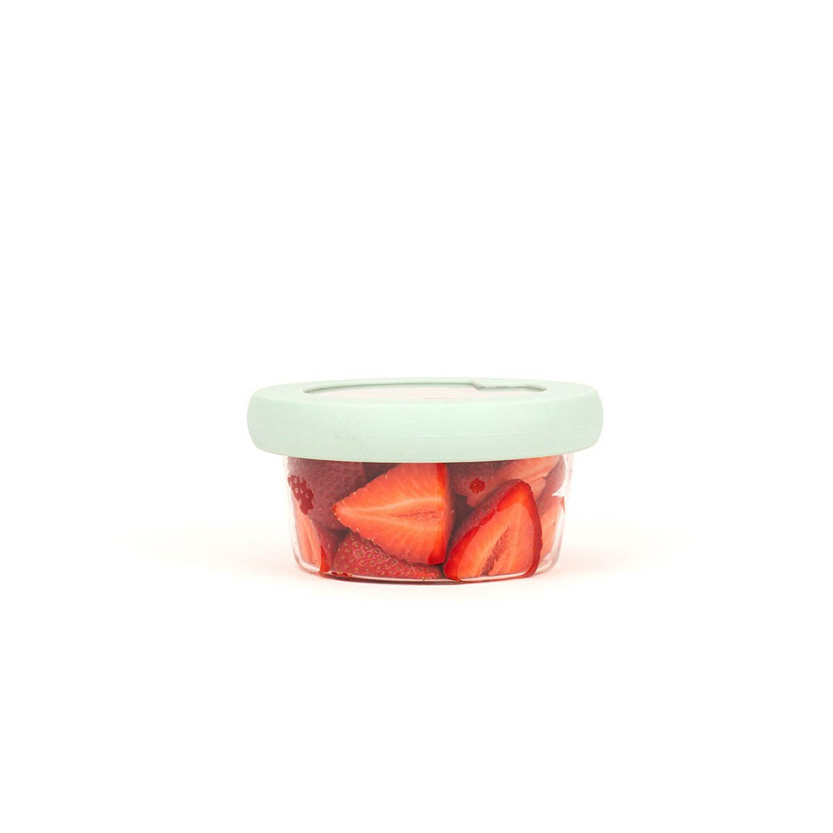 Food Huggers LIDS; Xtra Small Lid Gradual Green