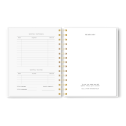 Spiral A5 Planner 2026 Bold Balance