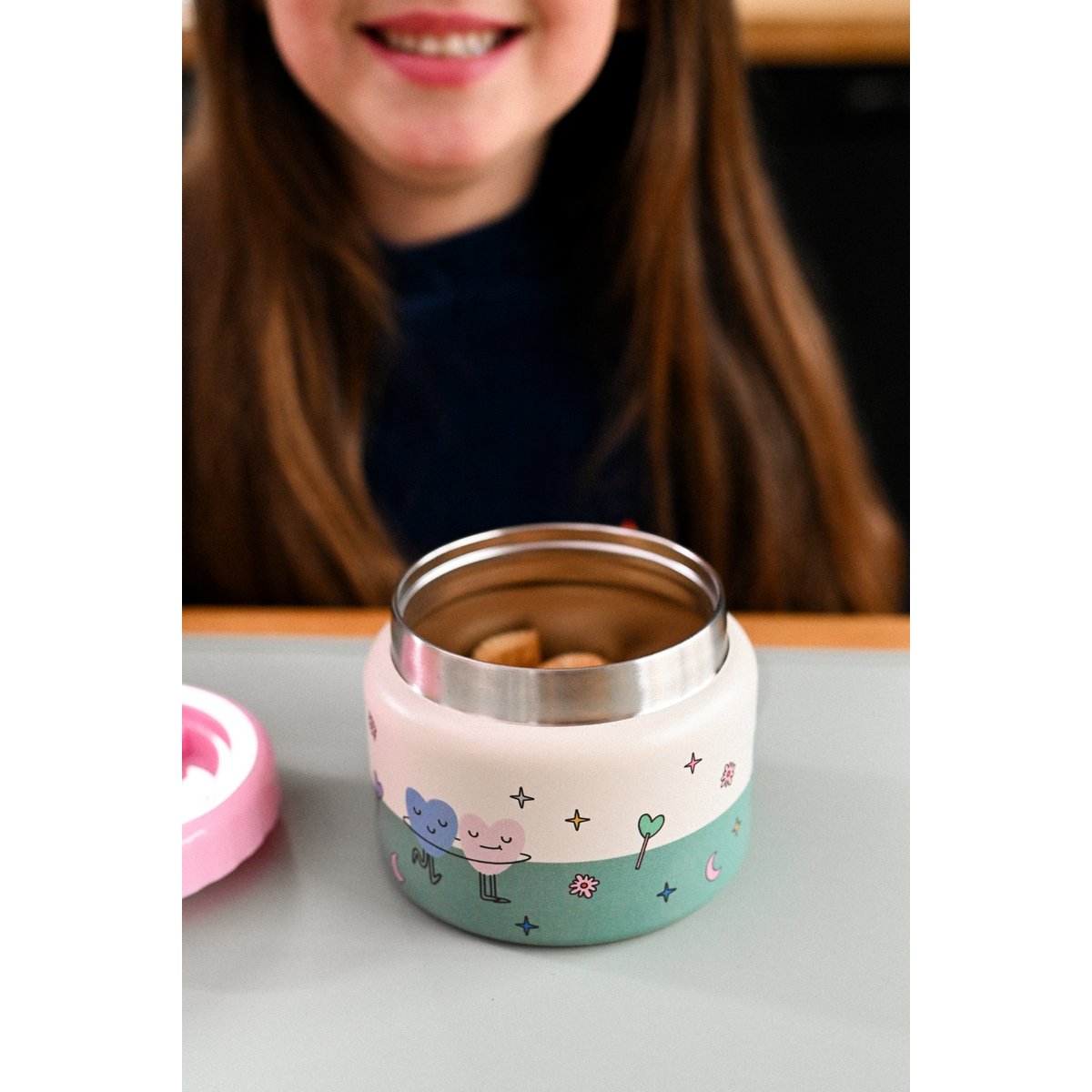 Kids Thermo Food Jar Veggie Pals 350ml
