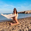 BEACH BOYS Beige Turkish Towel - Your Perfect Beach Companion