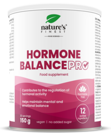 Hormone Balance PRO is a food supplement that supports the regulation of hormonal activity. It contains natural ingredients like wild mountain ginseng and black cohosh to help maintain hormonal balance.