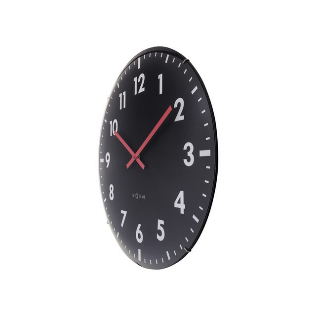 Zegar ścienny NeXtime Duomo 50 cm czarny