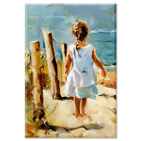 Fridge magnet - I can see the sea!