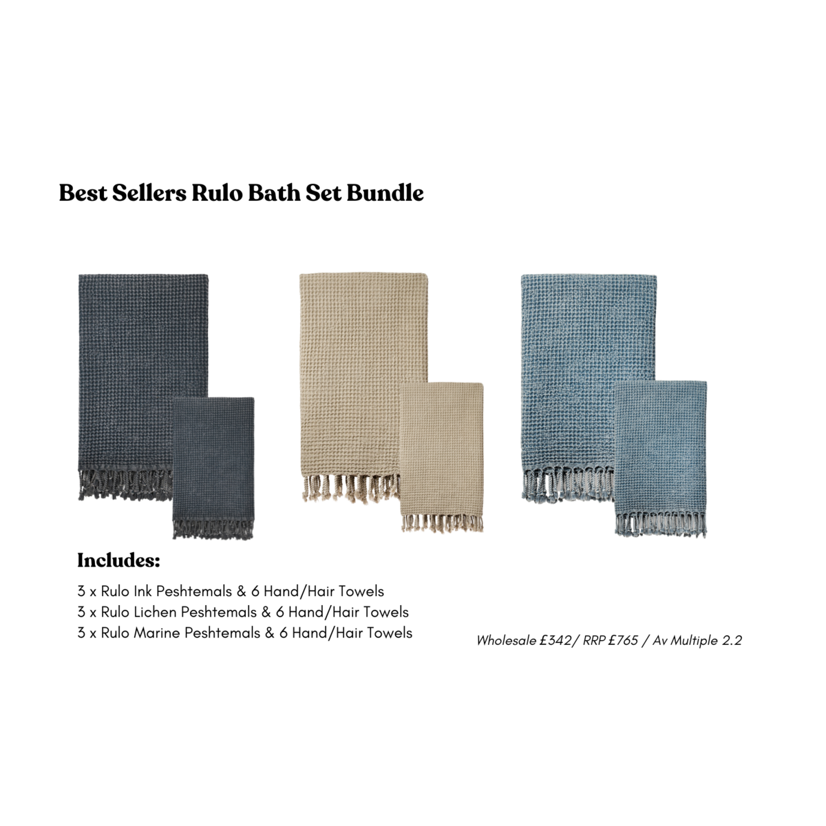 Lüks - Bath Set Bundle