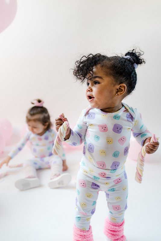 Bæredygtig langærmet babybukser | GOTS certificeret økologisk bomuld
