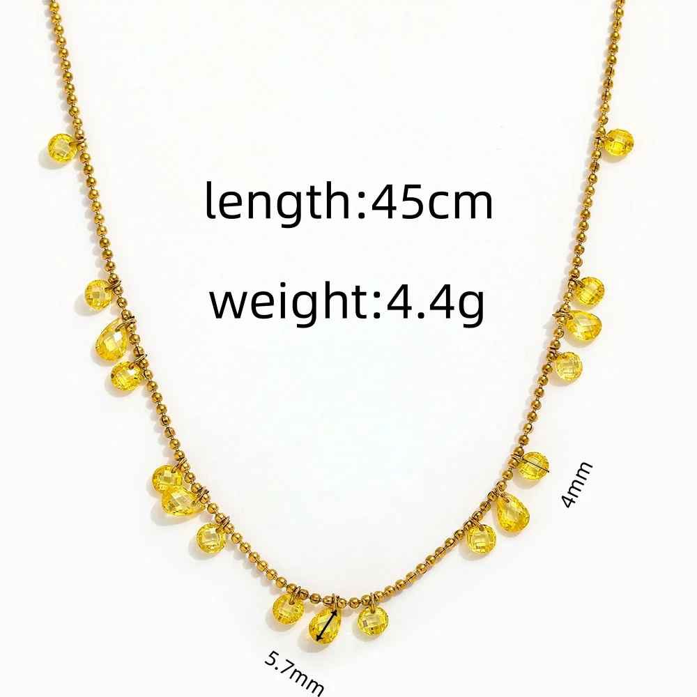 Cyprian - Beaded Crystal Necklace Set