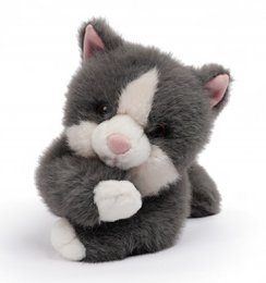 One Love Plush Toy - Cat Scout Gray and White