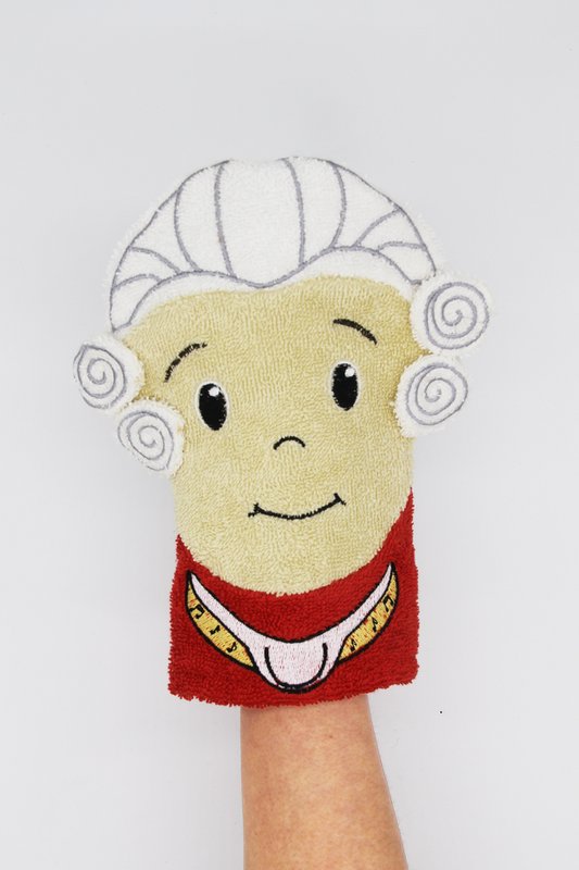 BIO Mozart washandje groot