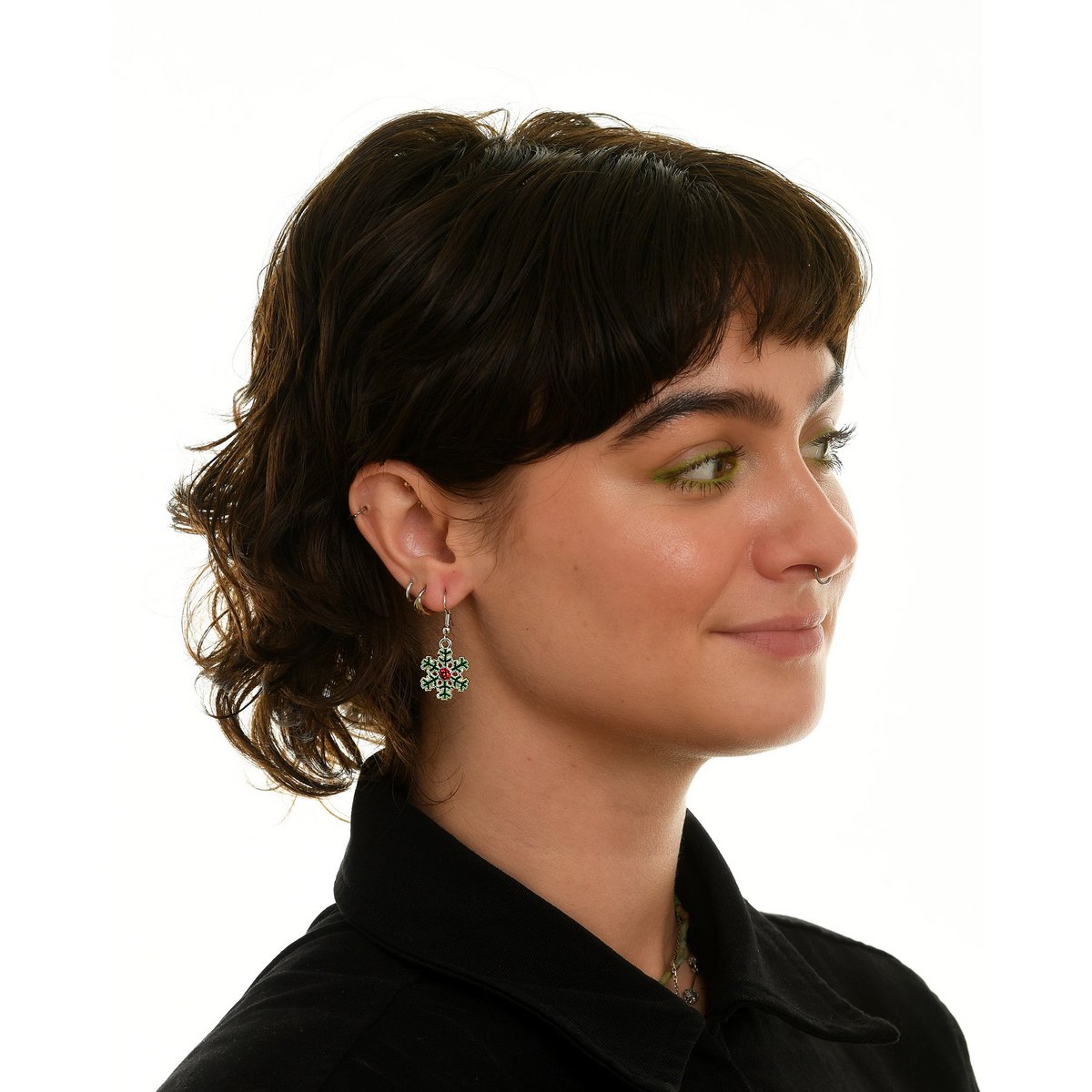 Earrings - Pine