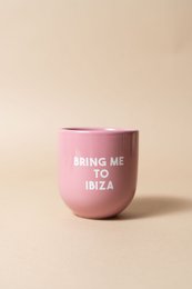 Handgemaakte Sisi -mok, breng me naar Ibiza
