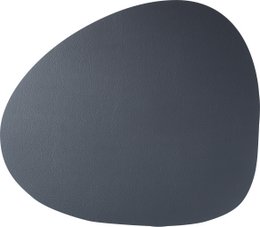 Napperon Skinnature | cuir recyclé | Galet 40x46cm
