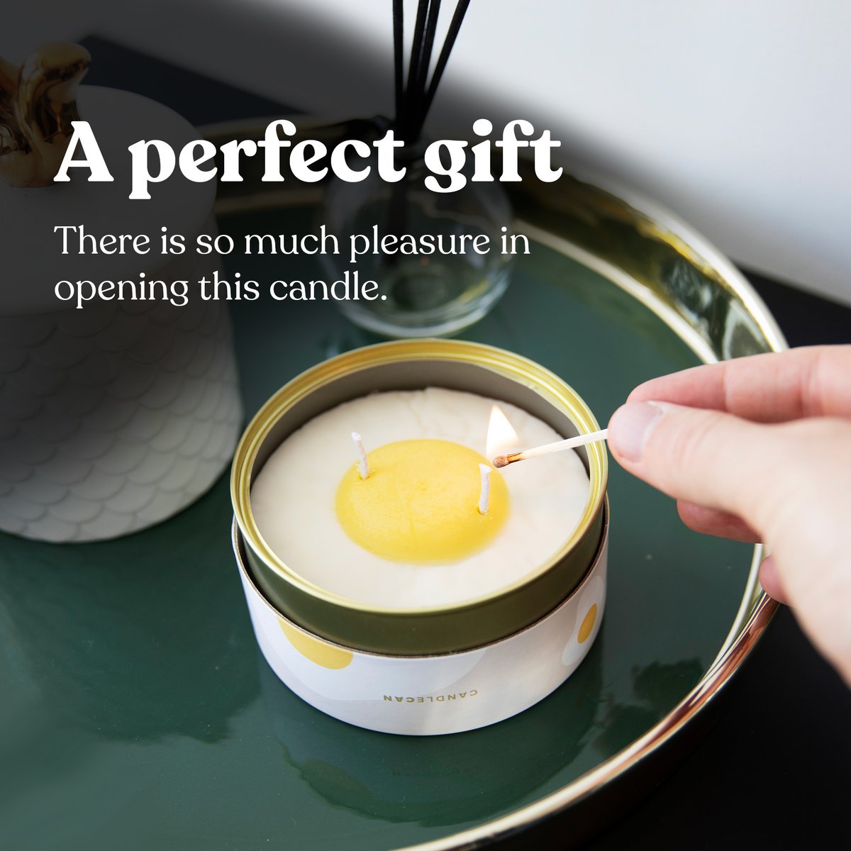 Vanille Ei CandleCan