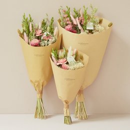 Dried Flowers - Field bouquet - Pink Elegance