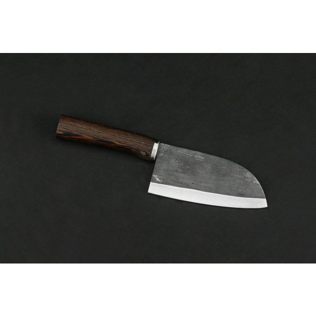 TAKAHIRO MIYAZAKI - Cuchilla Chiisai (cuchilla pequeña), acero forjado para herramientas con mango wengué
