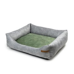 Cuccia per cani e gatti SoftColor - grigio chiaro/multicolore