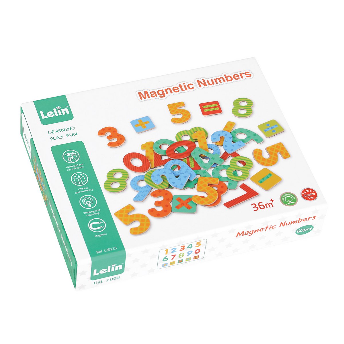 Juego de números magnéticos Lelin®
