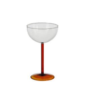 Riga wijnglas oranje