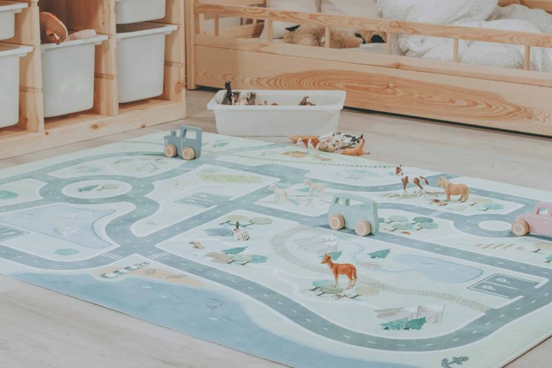 Spielteppich - Raus auf´s Land