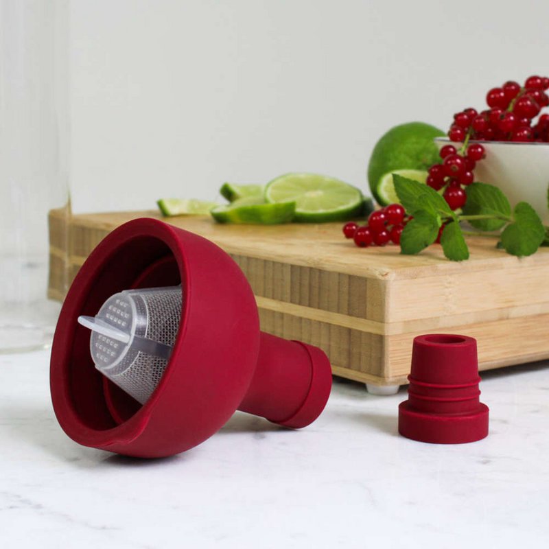 Tidlig glasflaske med filter [Cold Brew]